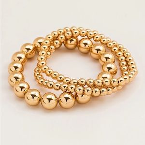 Gorjana Newport single bracelet in gold